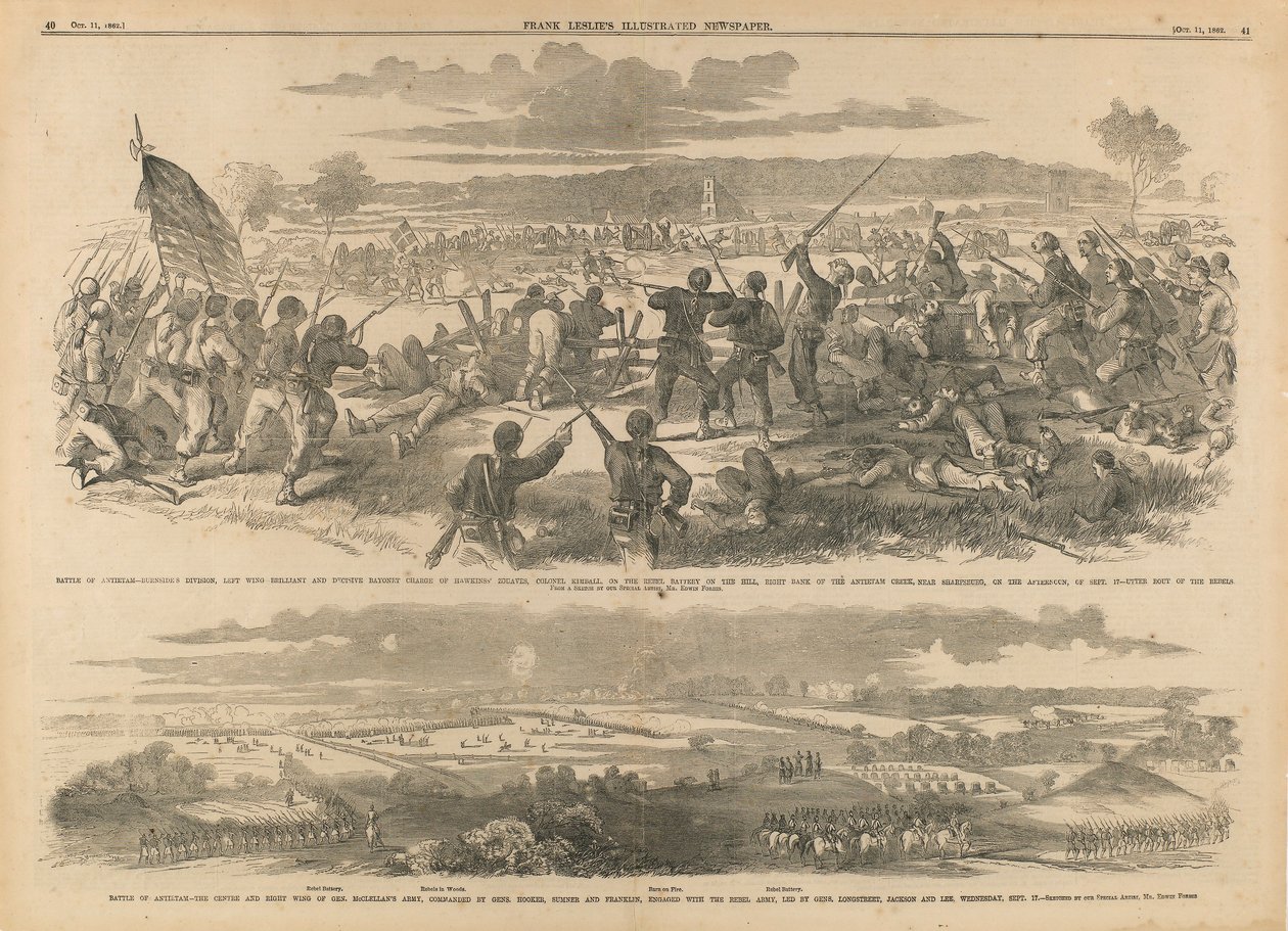 Battle of Antietam--Burnside