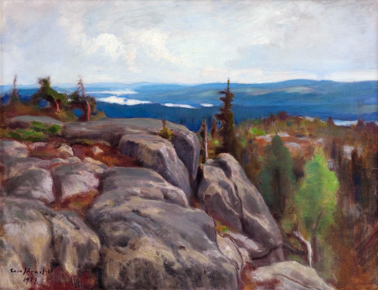 Landscape from Koli by Eero Järnefelt