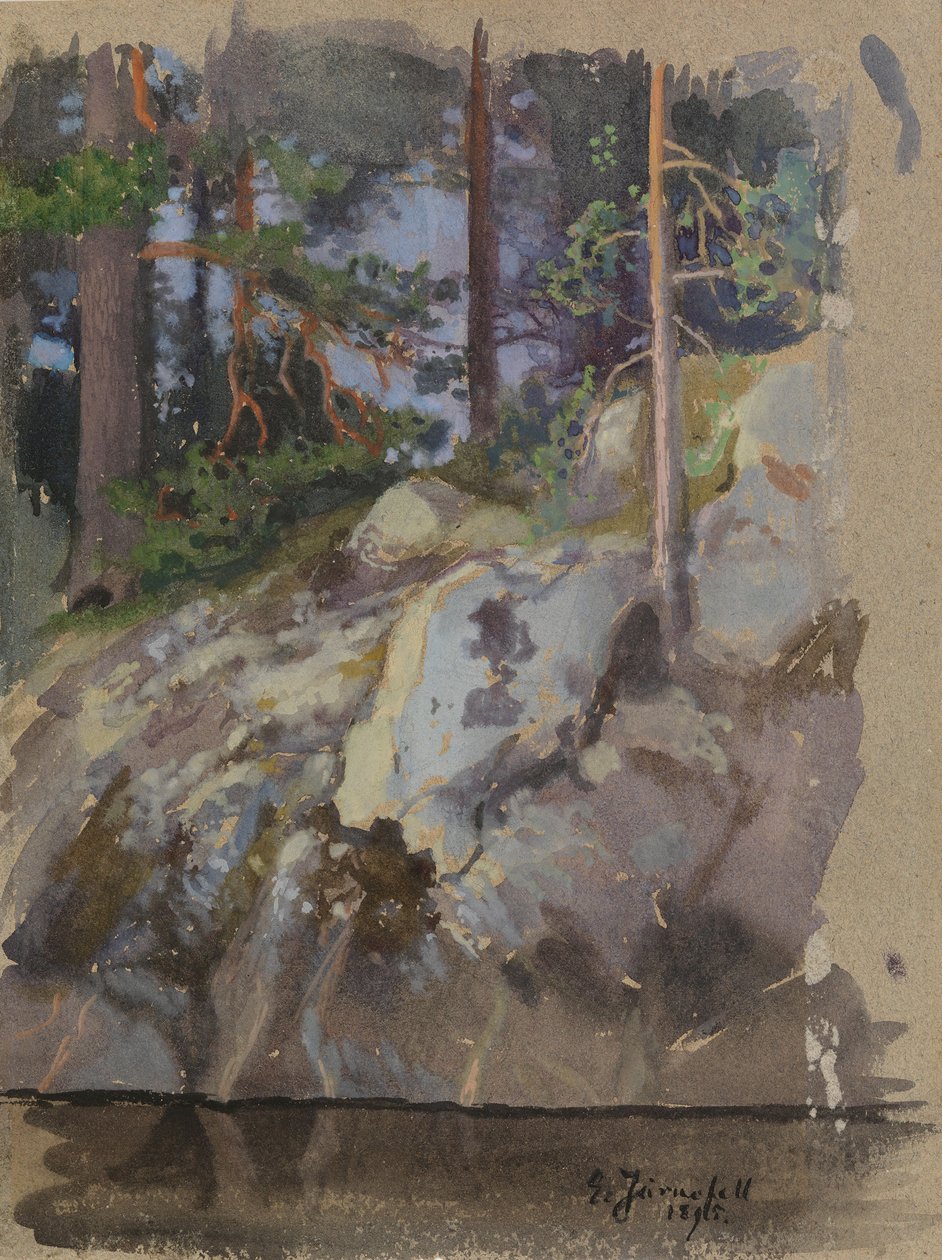 Cliff by Eero Järnefelt