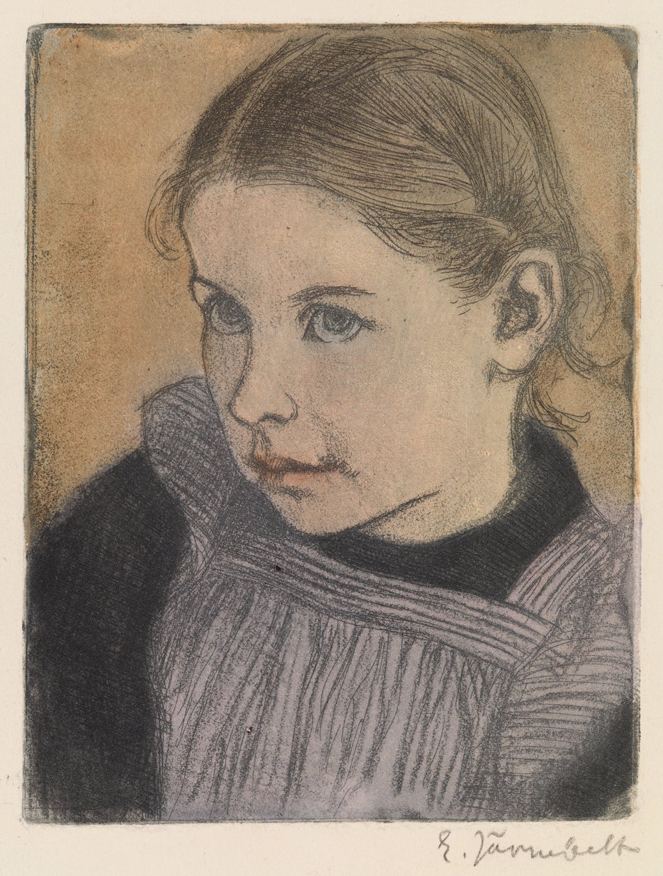 Girl by Eero Järnefelt