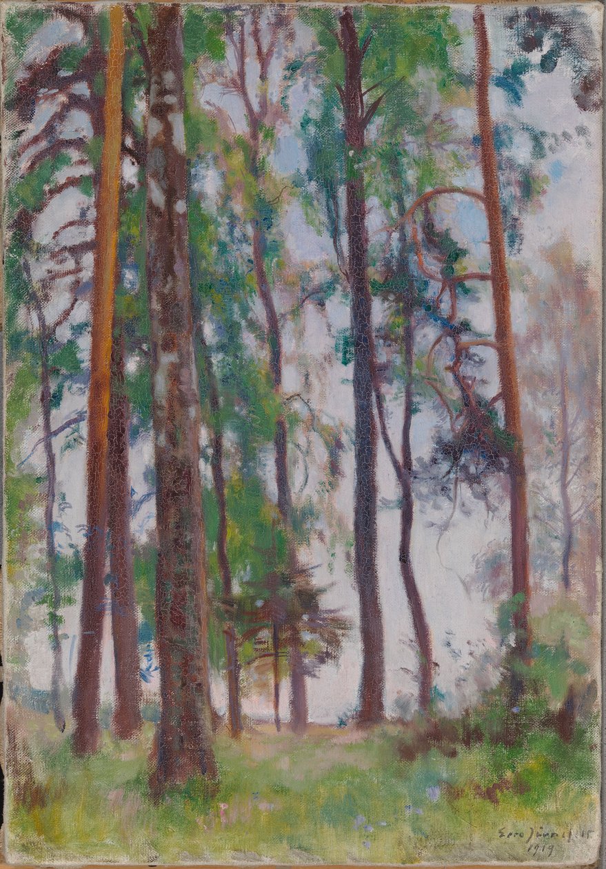 Pines by Eero Järnefelt