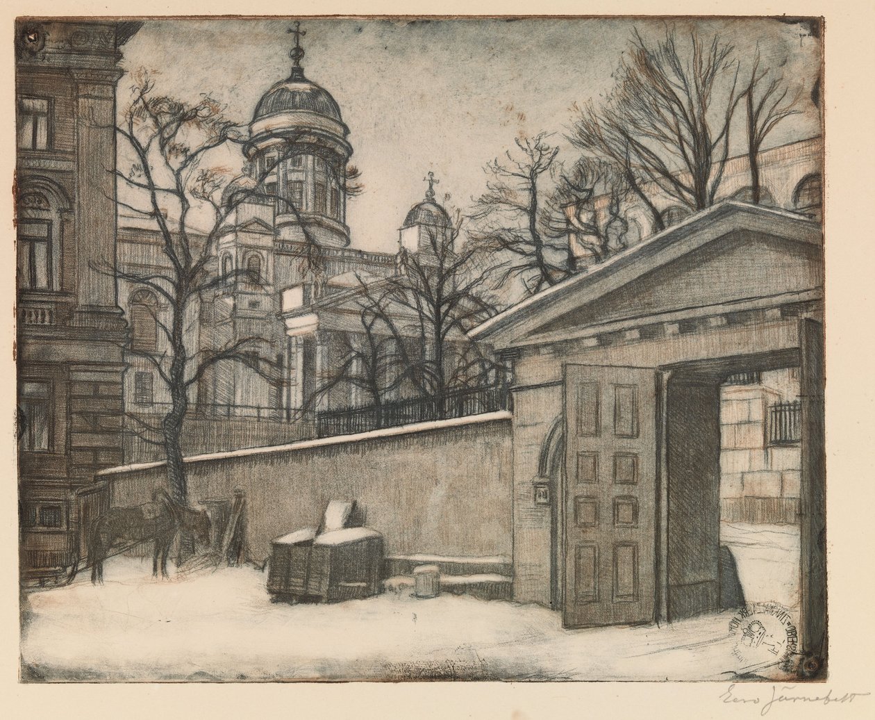 St Nicholas Church by Eero Järnefelt