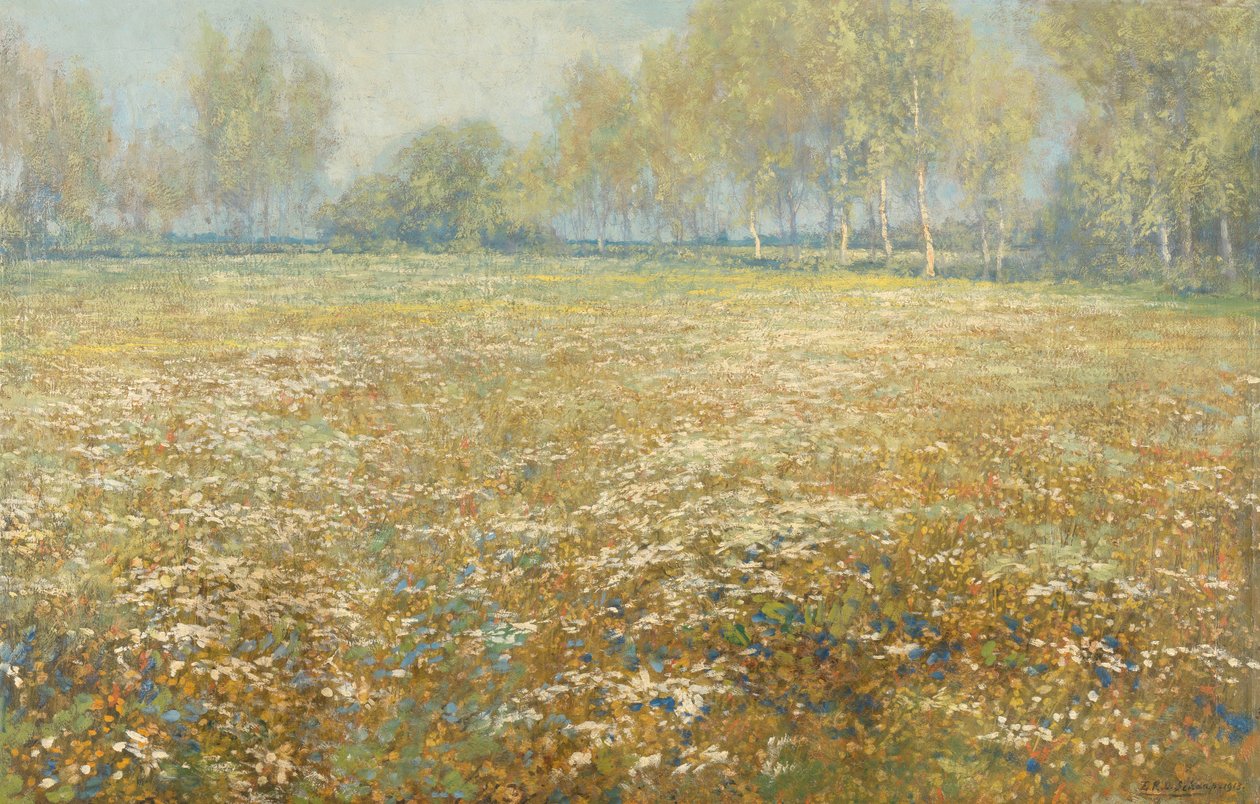 Meadow in Bloom by Egbert Schaap
