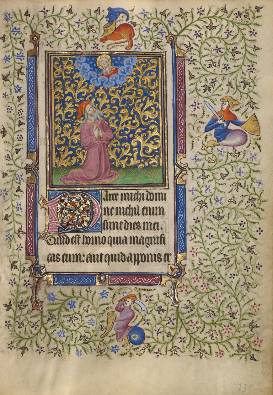 Job in Prayer by Egerton Master
