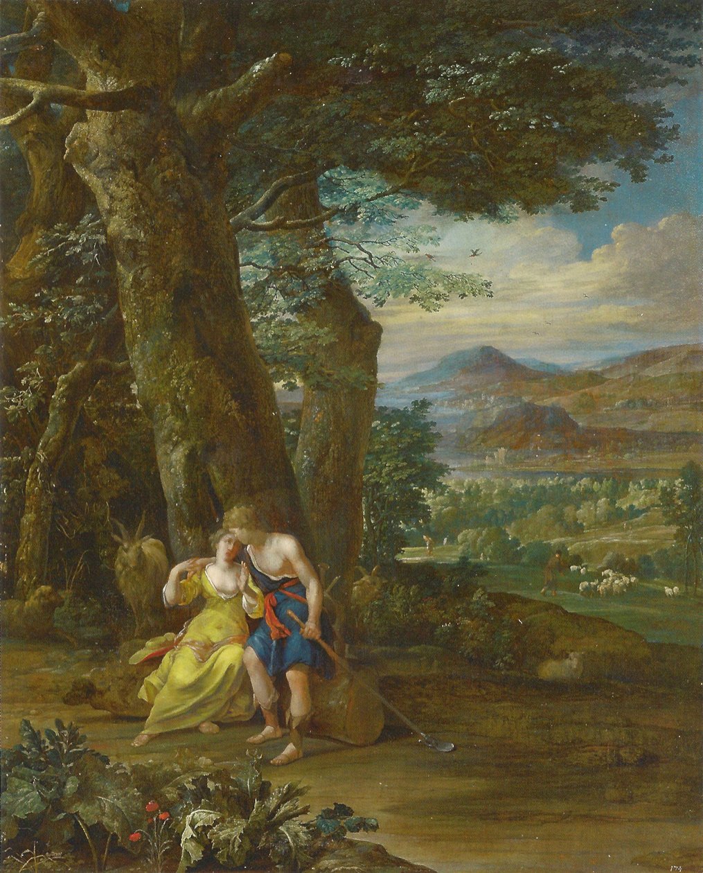 Shepherd Scene by Eglon van der Neer