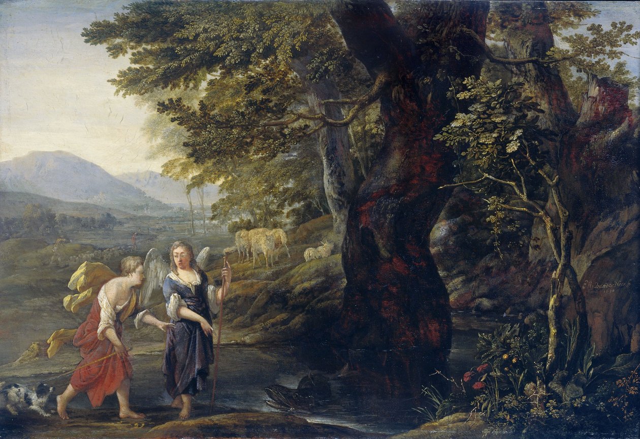 Tobias and the Angel by Eglon Hendrick van der Neer