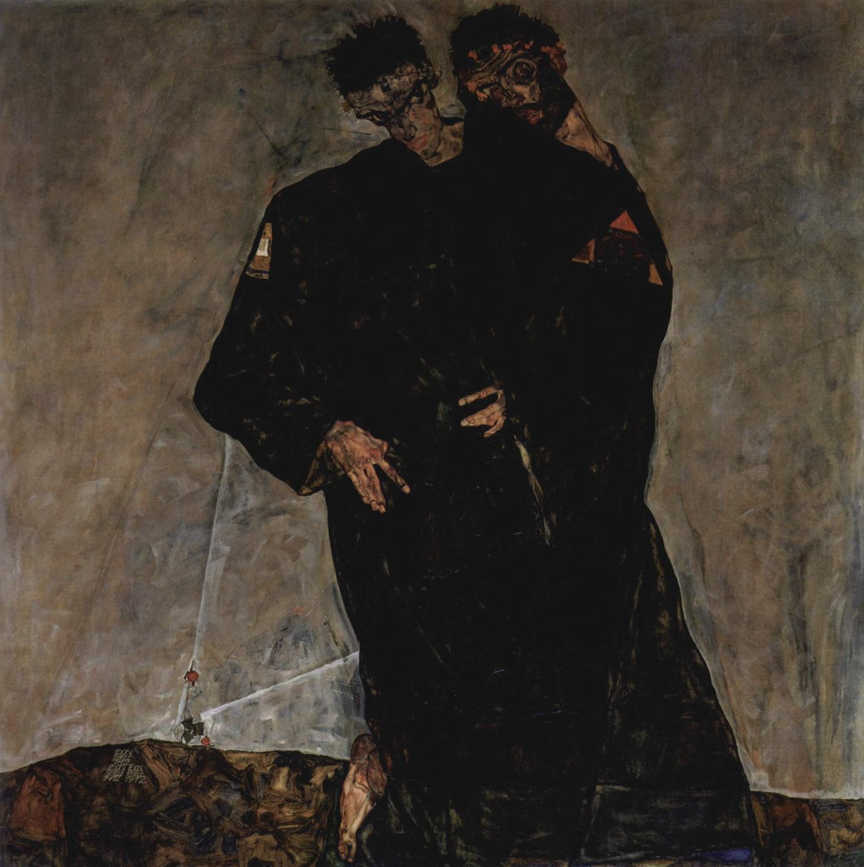 Hermits by Egon Schiele