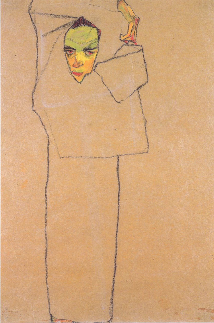 Self-Portrait by Egon Schiele