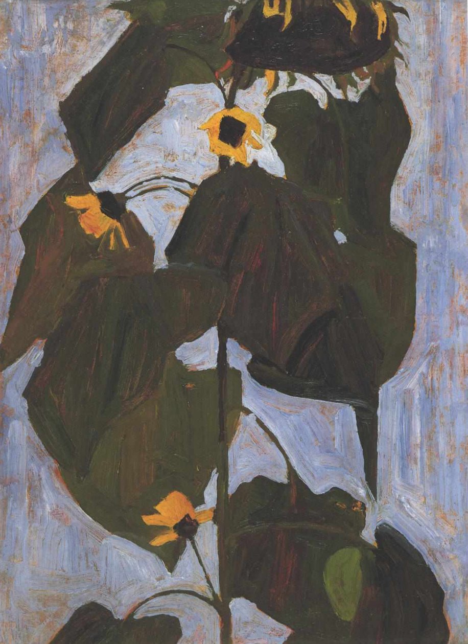 Sunflowers 2 by Egon Schiele