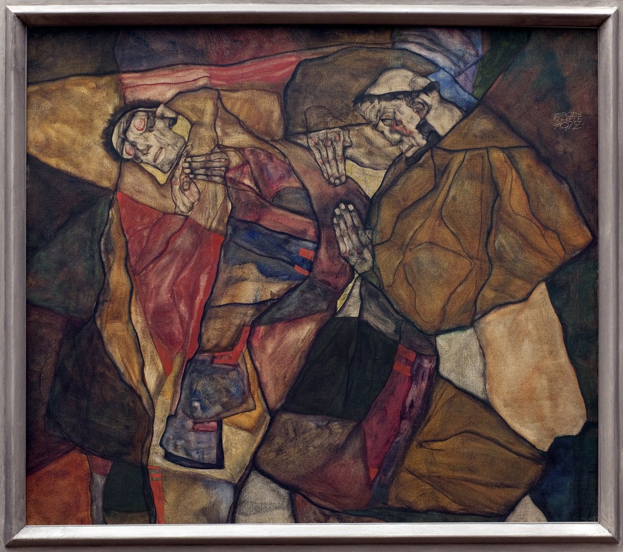 Agony. Painting by Egon Schiele, 1912 by Egon Schiele