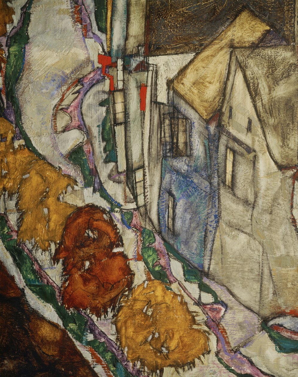 The Row of Houses II by Egon Schiele