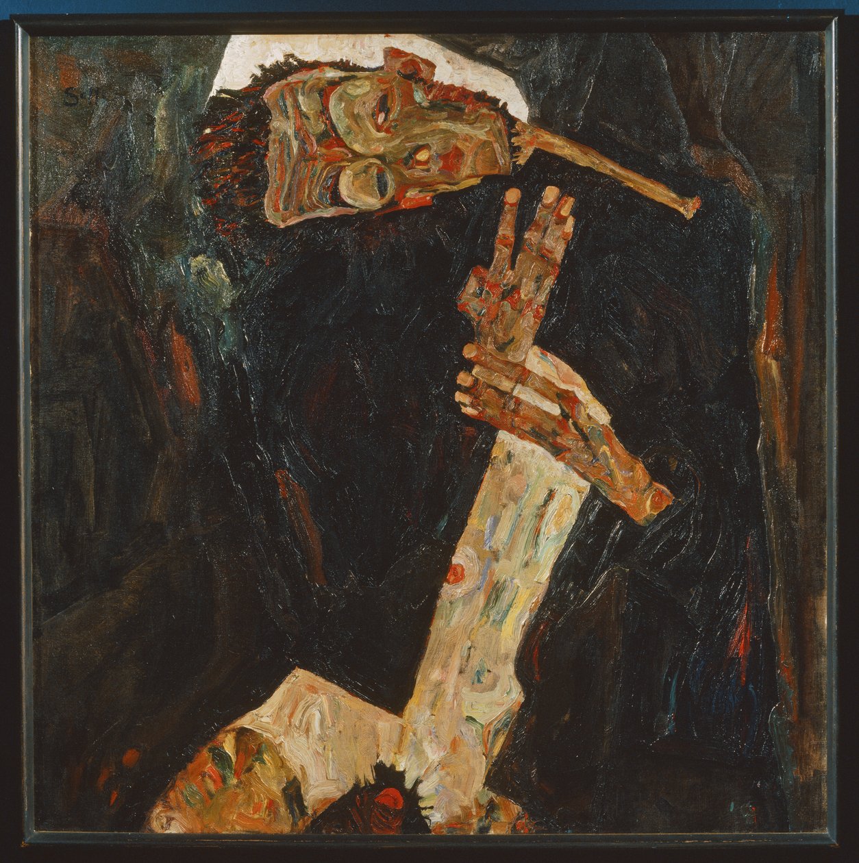 The Lyricist by Egon Schiele