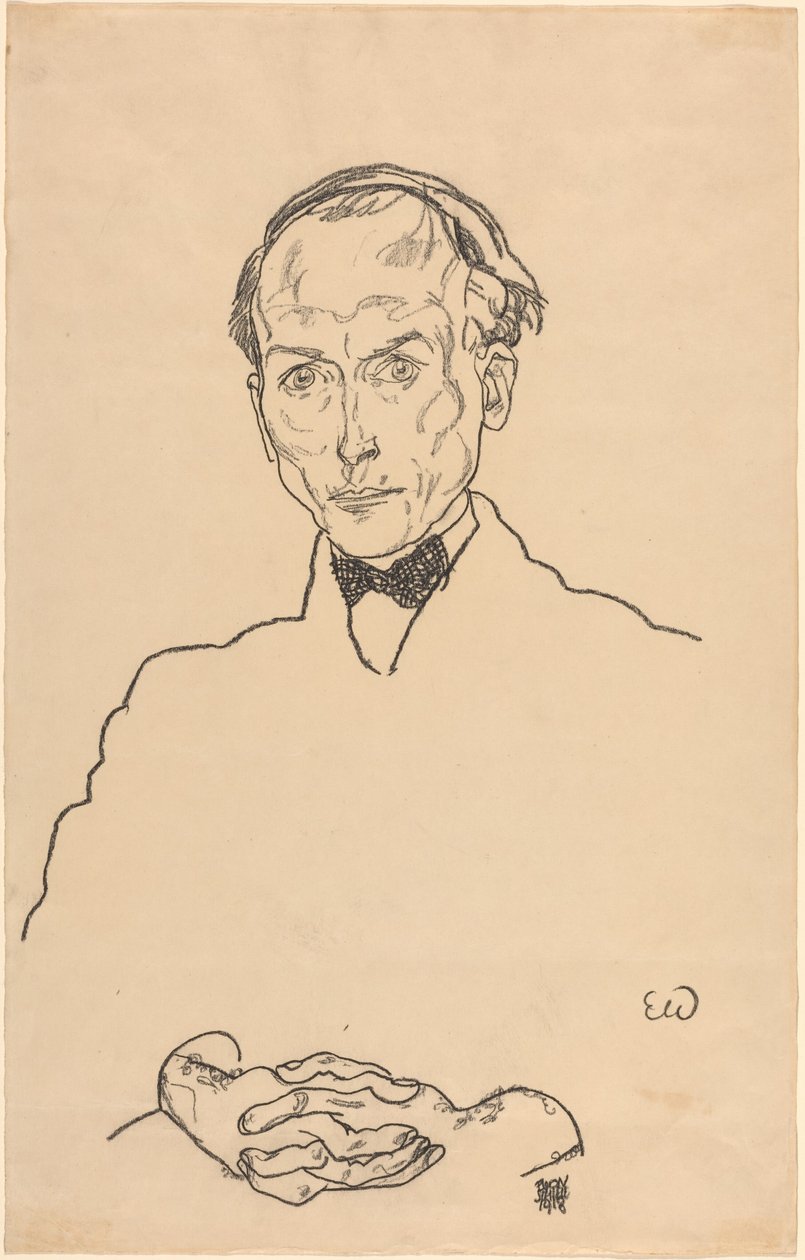 Dr. Ernst Wagner by Egon Schiele