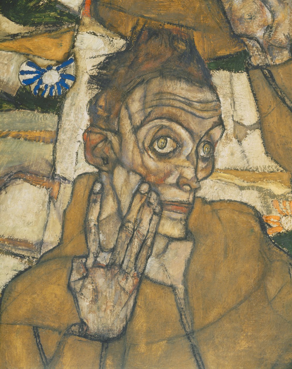 Ascension (The Blind III) by Egon Schiele