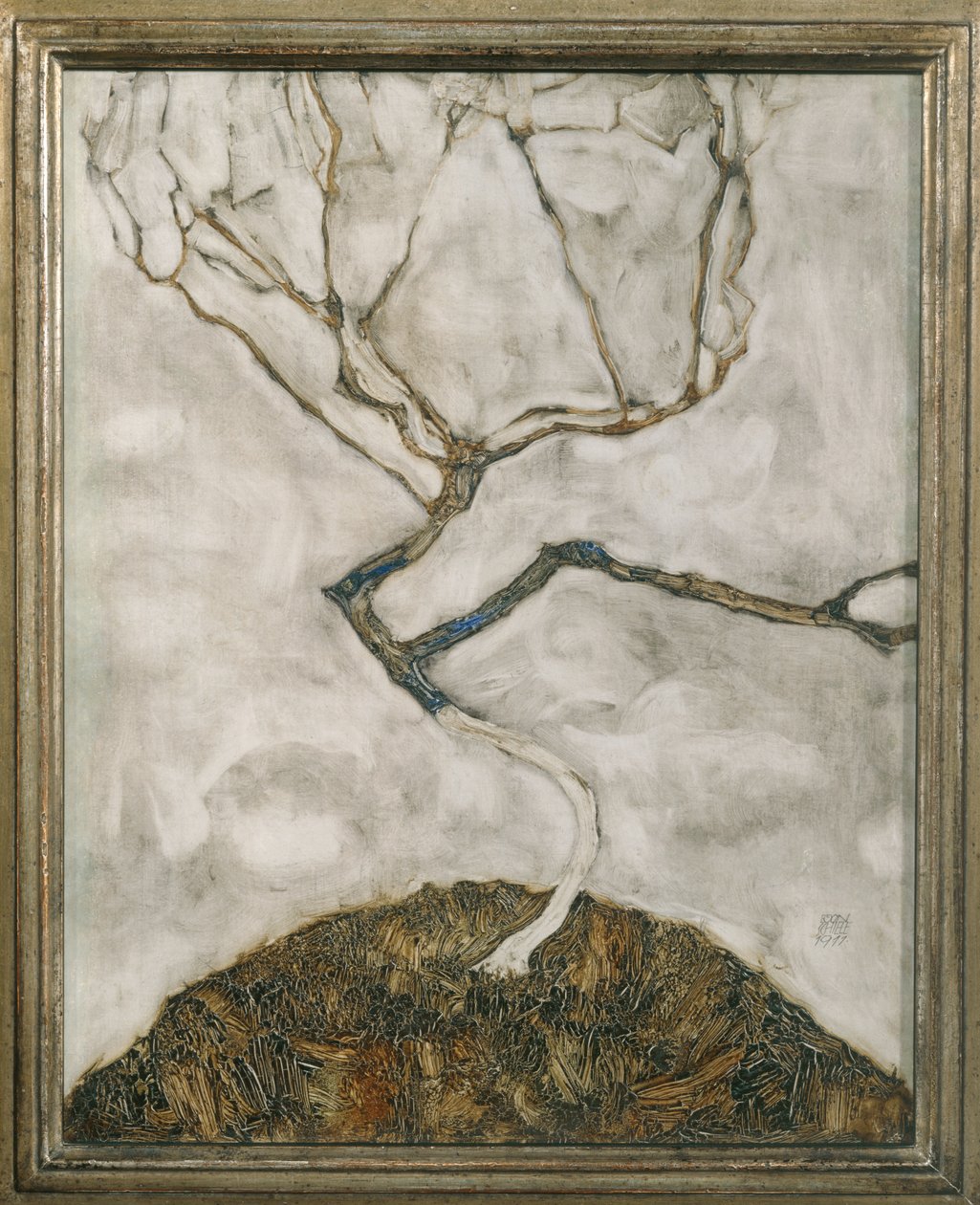Small Tree in Late Autumn by Egon Schiele