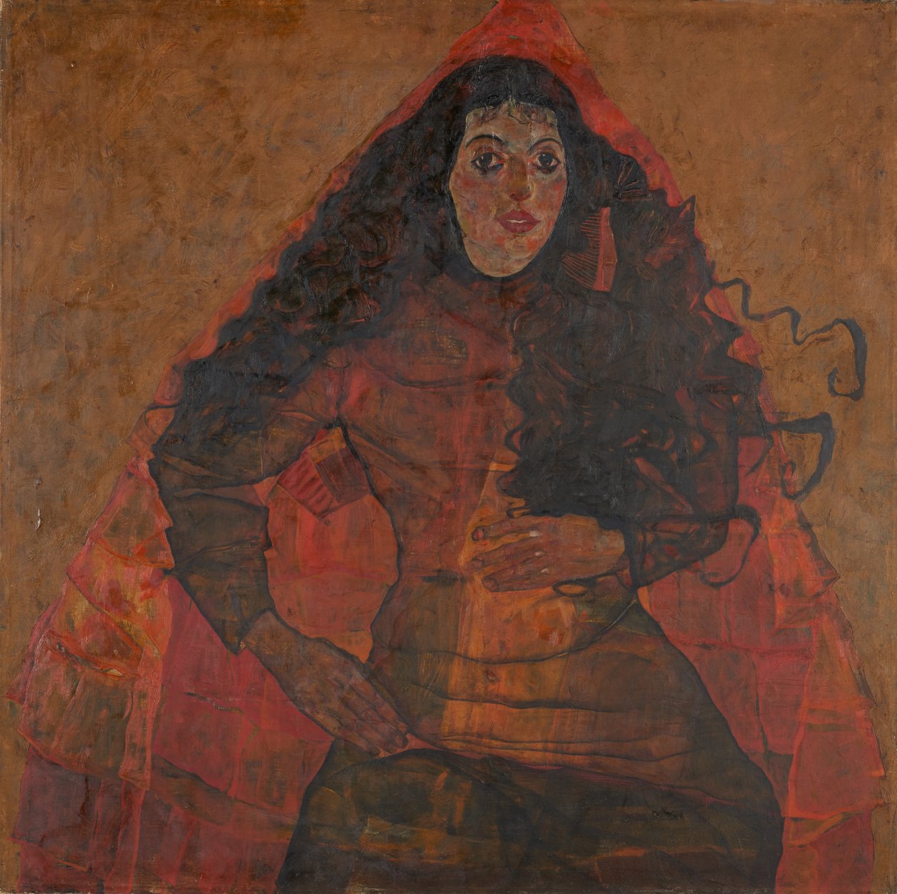 Portrait of Trude Engel by Egon Schiele