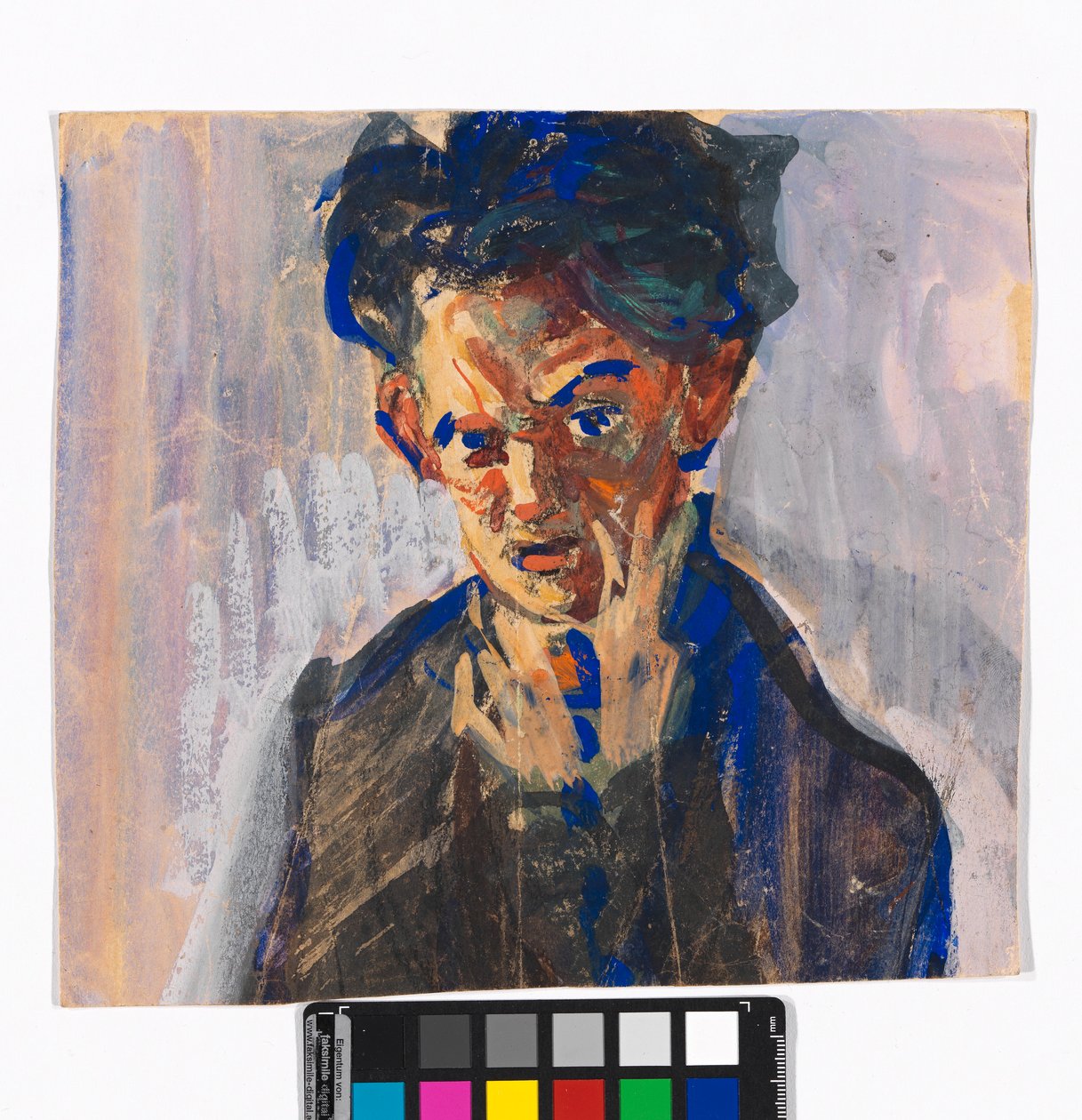 Self-portrait by Egon Schiele