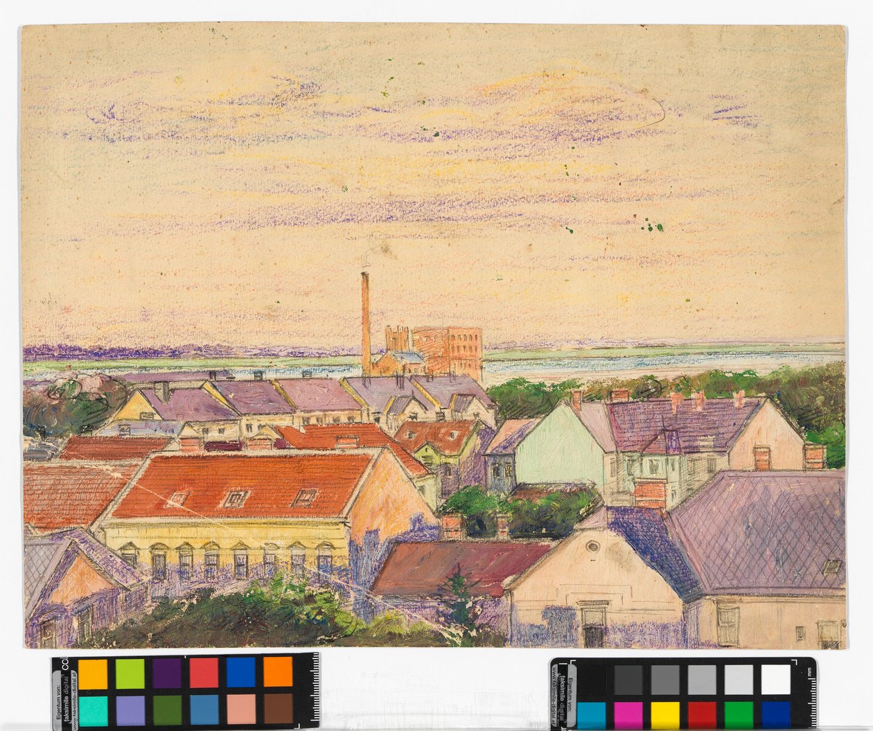 City View by Egon Schiele