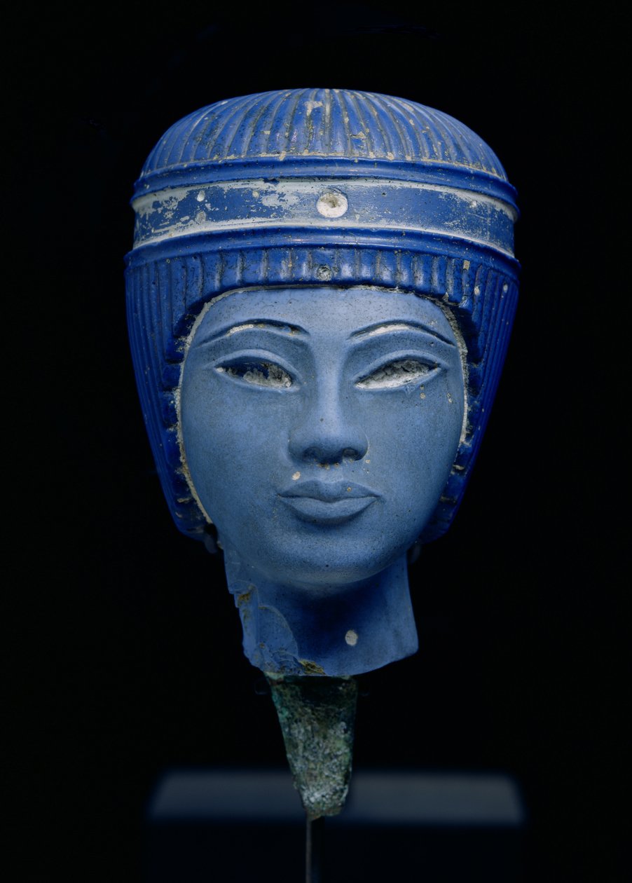 Fake Royal Head, Originally Thought to be Tutankhamun by Egyptian