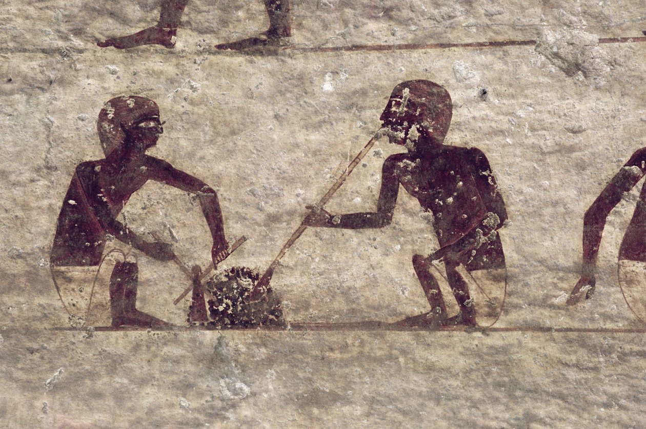 Glass Blowers (detail) by Egyptian