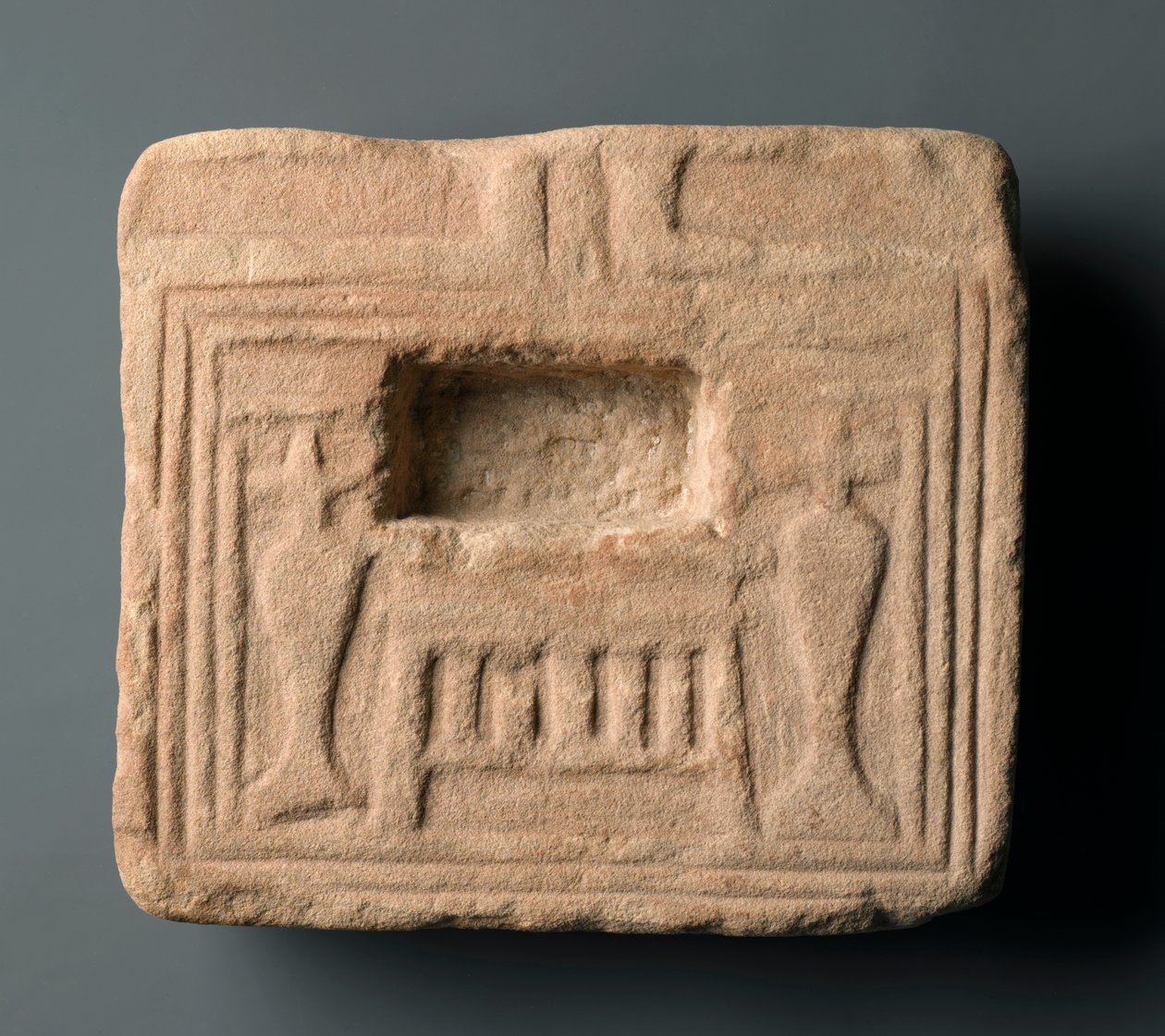 Offering table, possibly from El Hassaiah by Egyptian