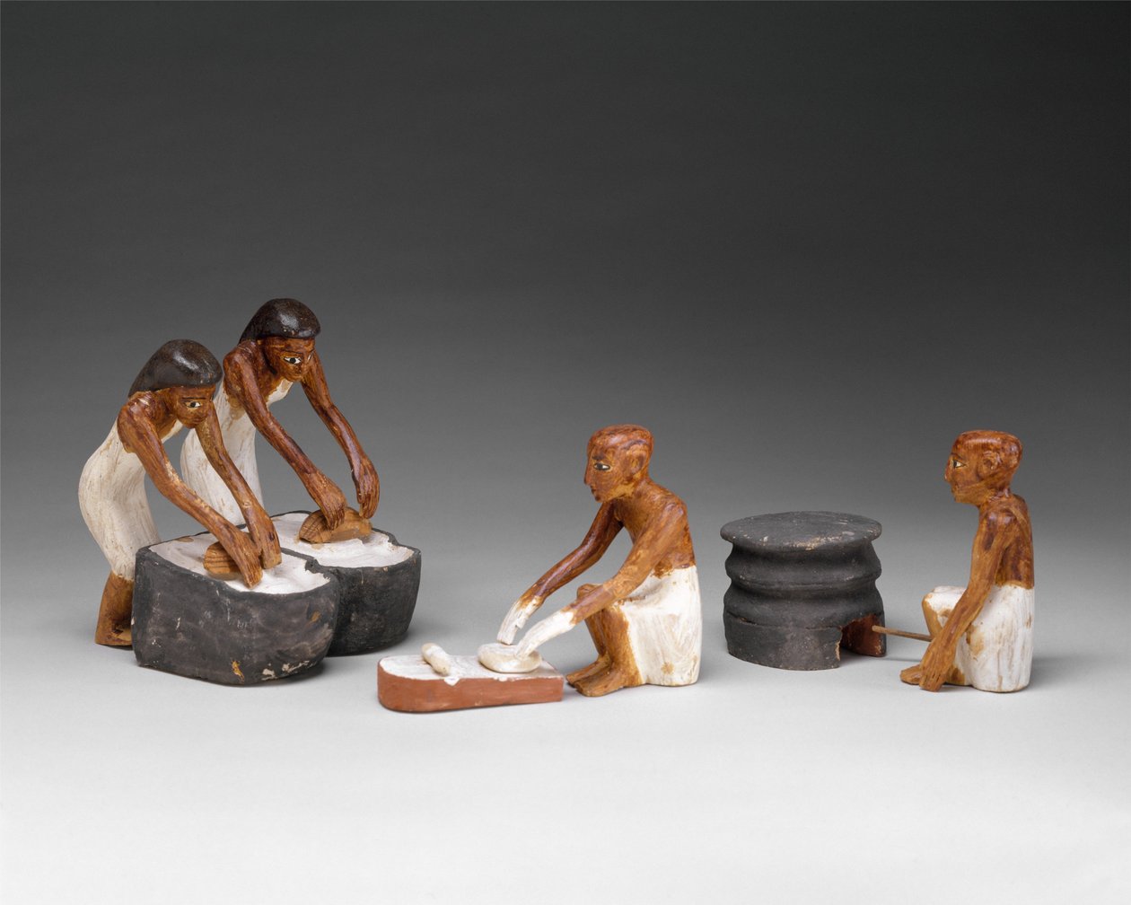 Bakers and Brewers from the Tomb of Meketre by Egyptian 12th Dynasty