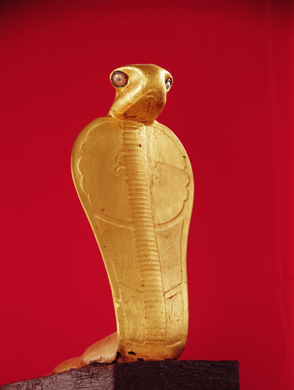 Figure of the cobra Netjer-Ankh, from the Tomb of Tutankhamun