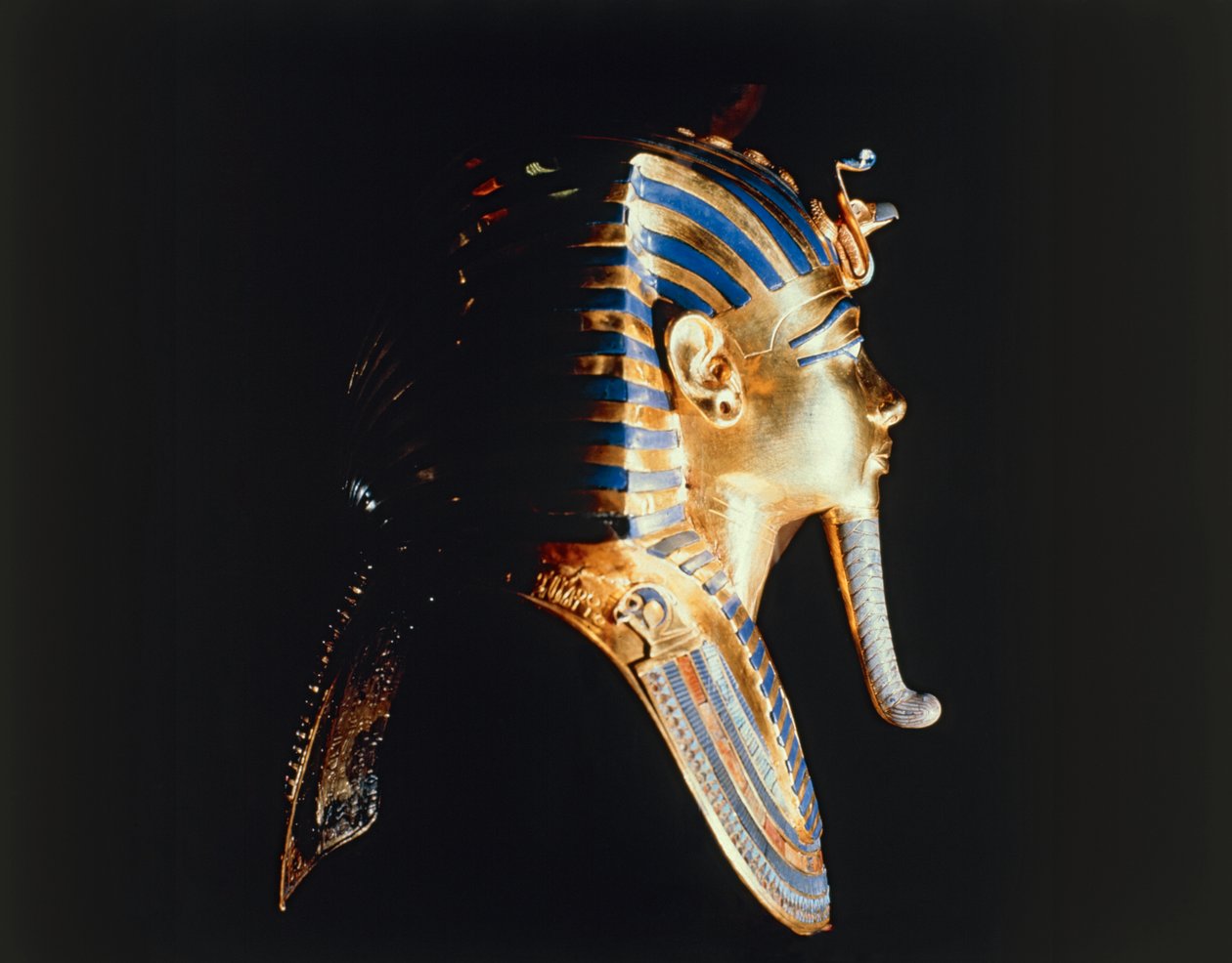 Portrait of Pharaoh Tutankhamun by Egyptian 18th Dynasty