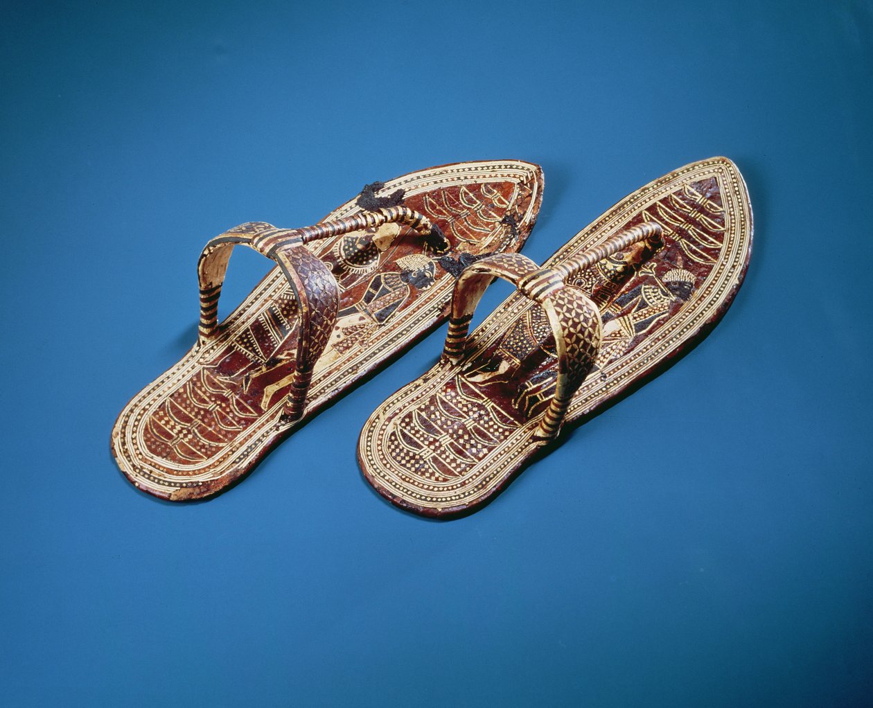 Egyptian pharaoh sandals top