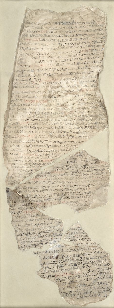 Sinuhe Ostracon, New Kingdom by Egyptian 18th Dynasty