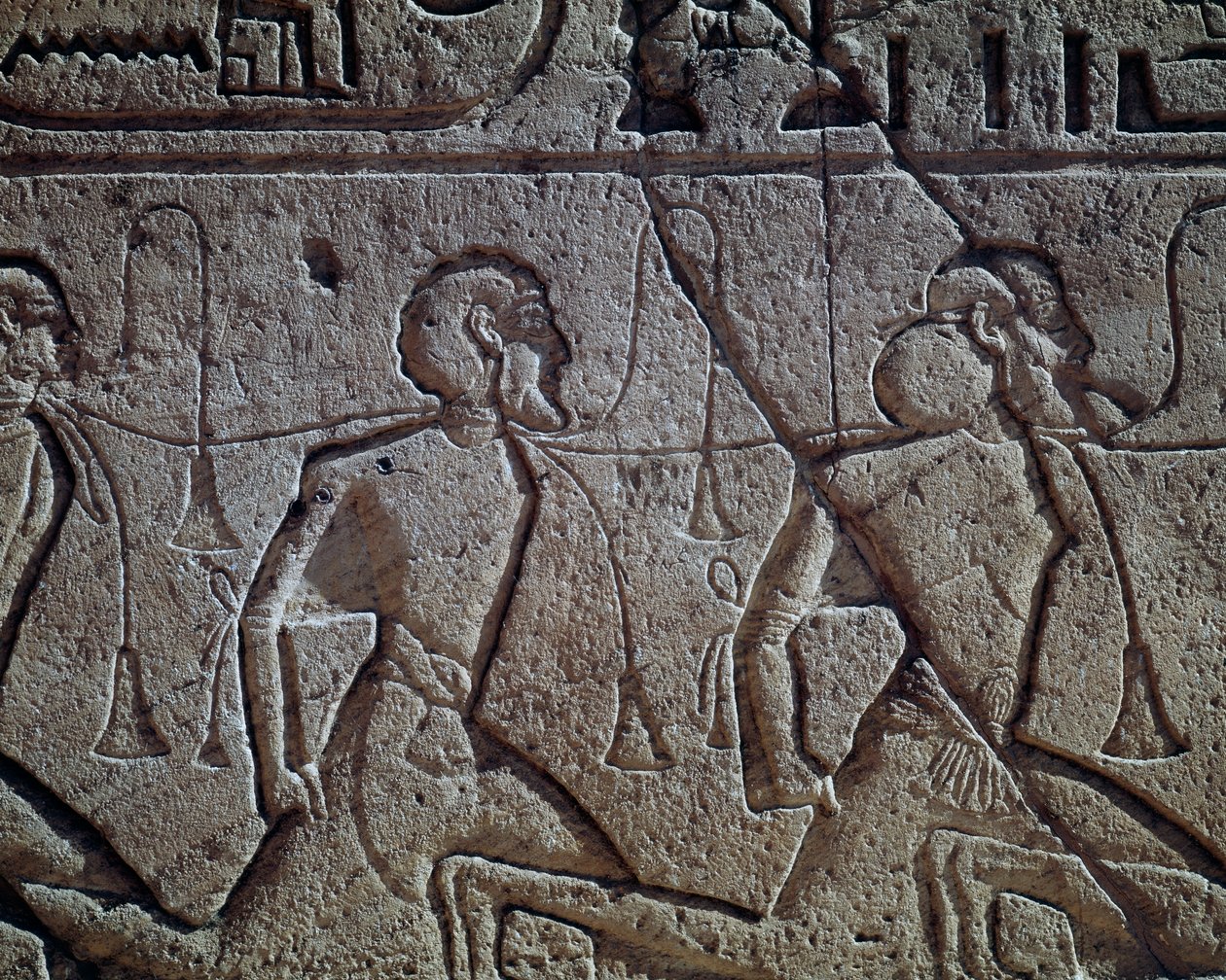 Assyrian prisoners of Ramses II by Egyptian 19th Dynasty
