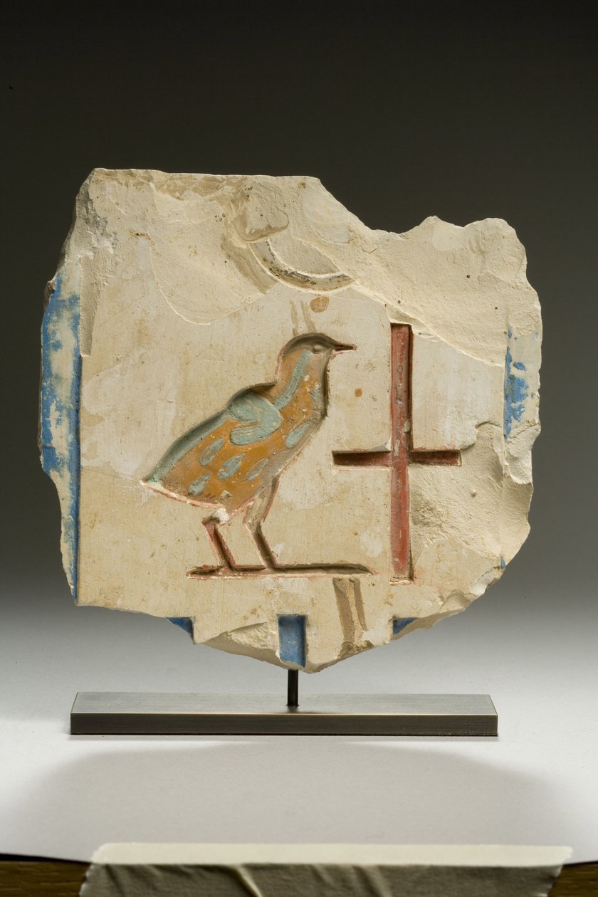 Relief Fragment, Late Dynastic Period by Egyptian 26th Dynasty