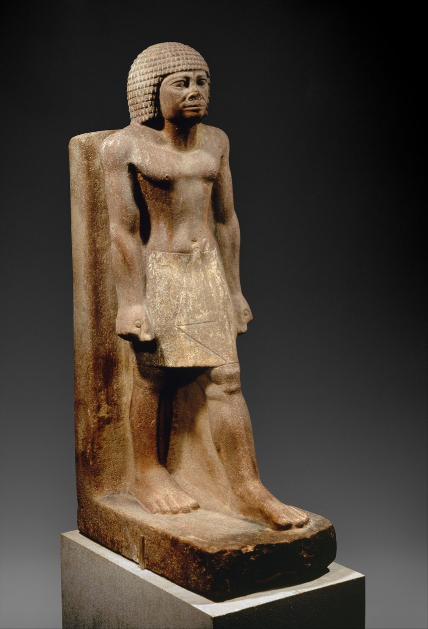 Striding Figure, c. 2575-2465 B.C. by Egyptian 4th Dynasty