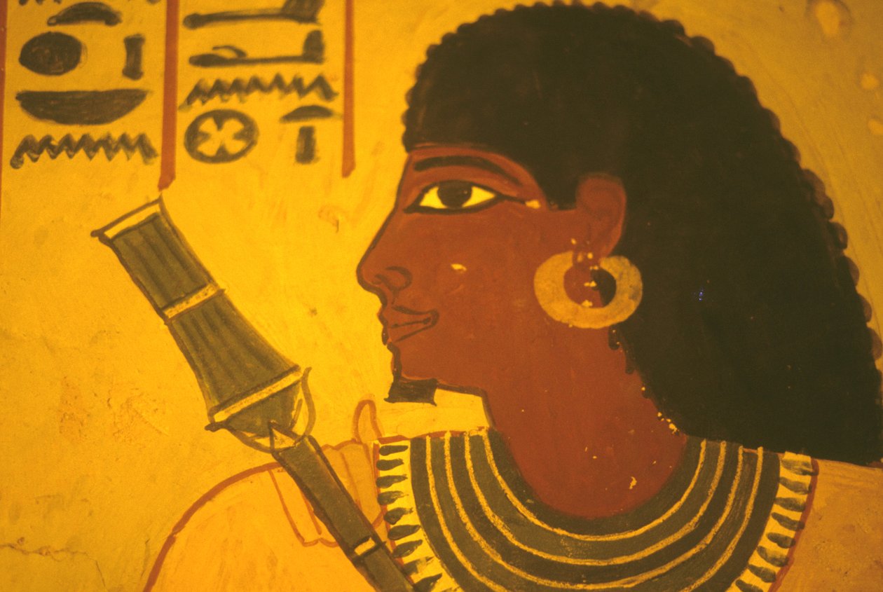 Sennufer Holding Sceptre, Mayor of Thebes by Egyptian Egyptian