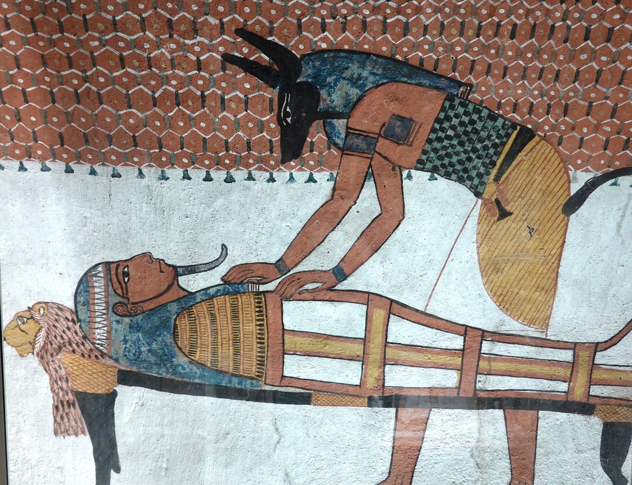 Anubis, Inherkhaou Tomb, Deir El Medineh by Egyptian Egyptian