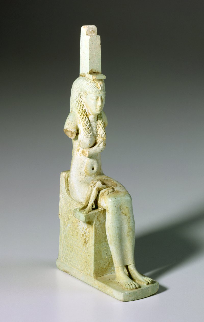 Amulet of Isis and Horus by Egyptian Ptolemaic Period