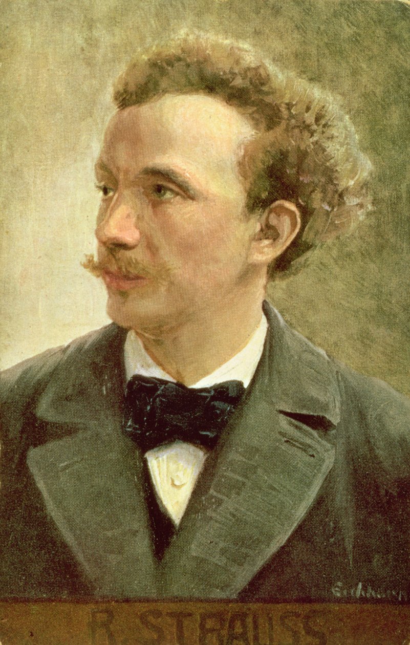 Postcard of Richard Strauss, c.1914 by Eichhorn Eichhorn