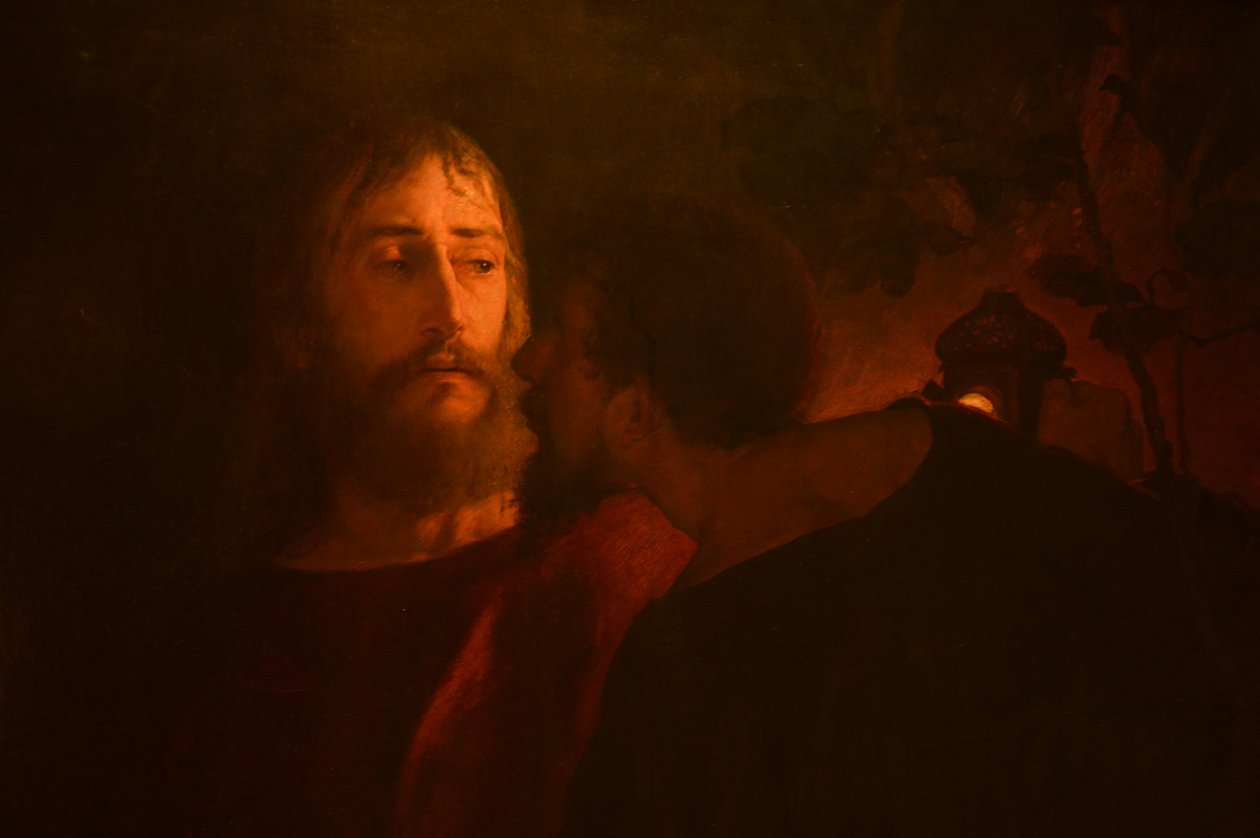 Judas Iscariot by Hjalmer Eilif Emanuel Peterssen