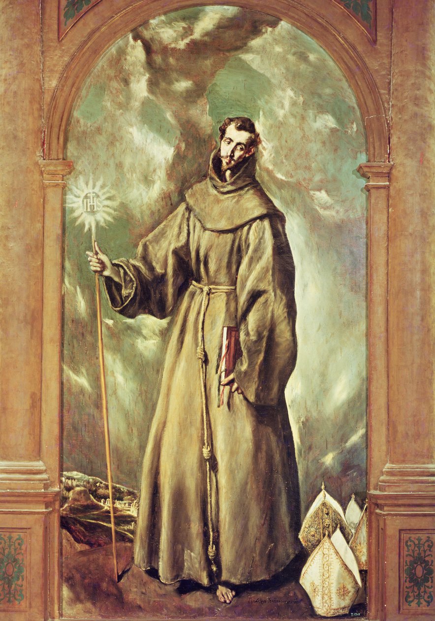 Saint Bernard of Clairvaux by El Greco