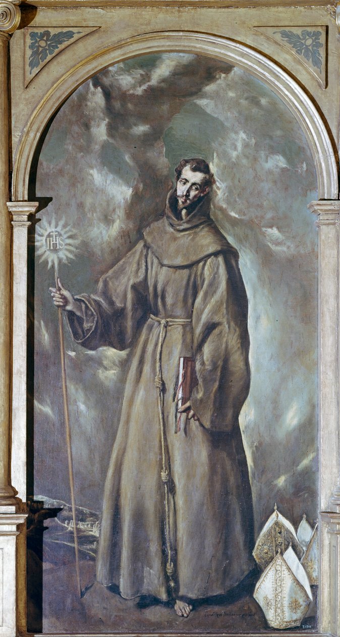 St. Bernardino of Siena by El Greco