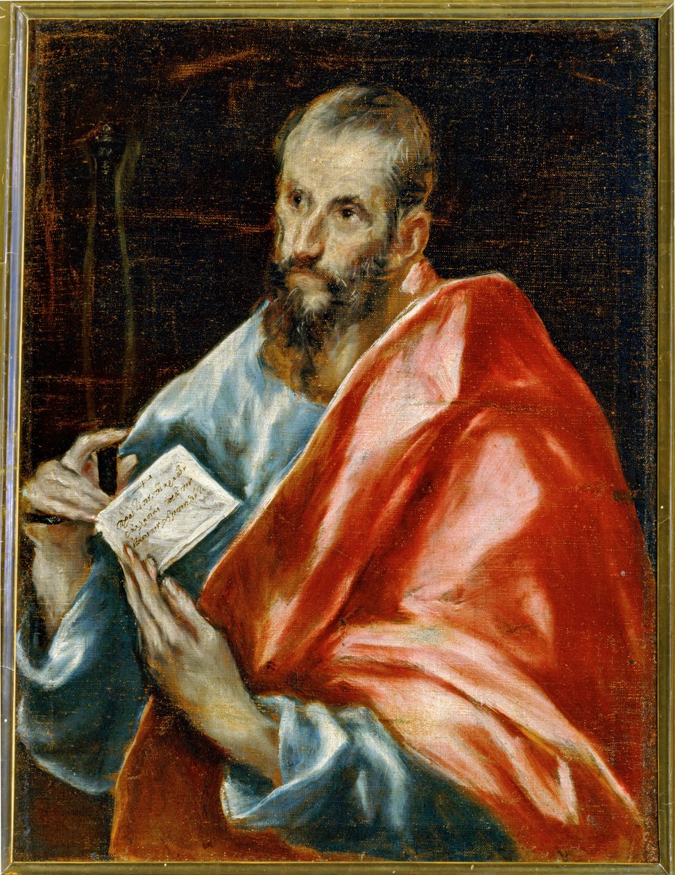 Saint Paul by El (1541-1614) Greco