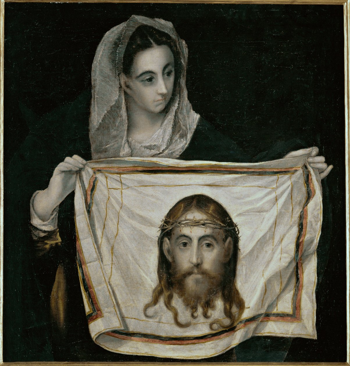 Saint Veronica with the Sudarium by El (1541-1614) Greco