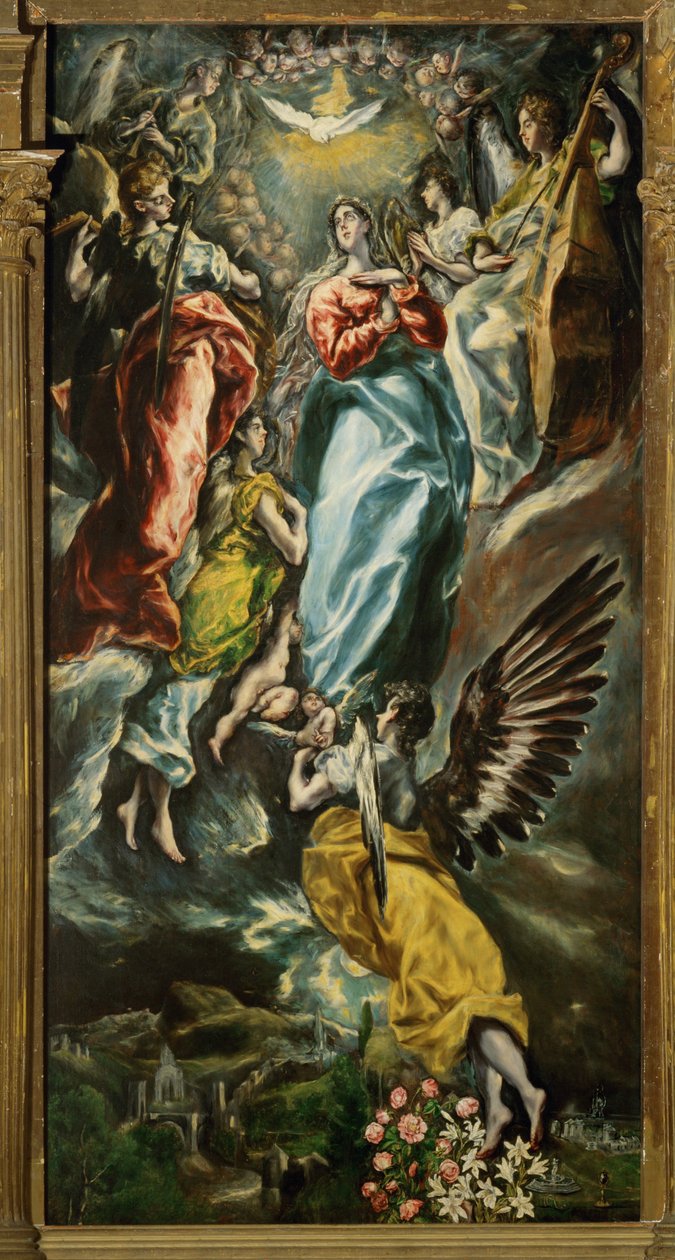 The Assumption of Saint Mary by El (1541-1614) Greco