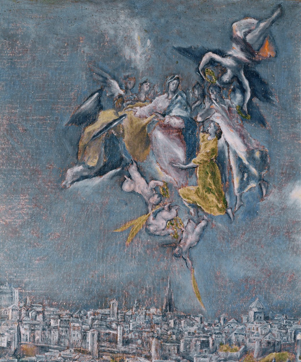 View and Map of Toledo by El (1541-1614) Greco