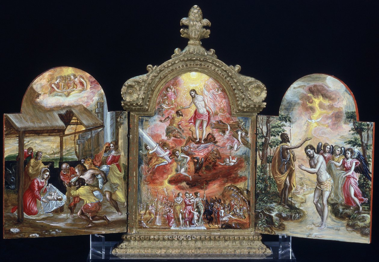 Portable altar by El Greco