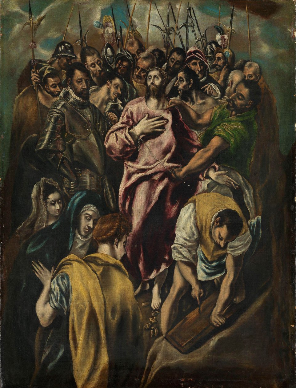 The Disrobing of Christ, c.1600 by El Greco