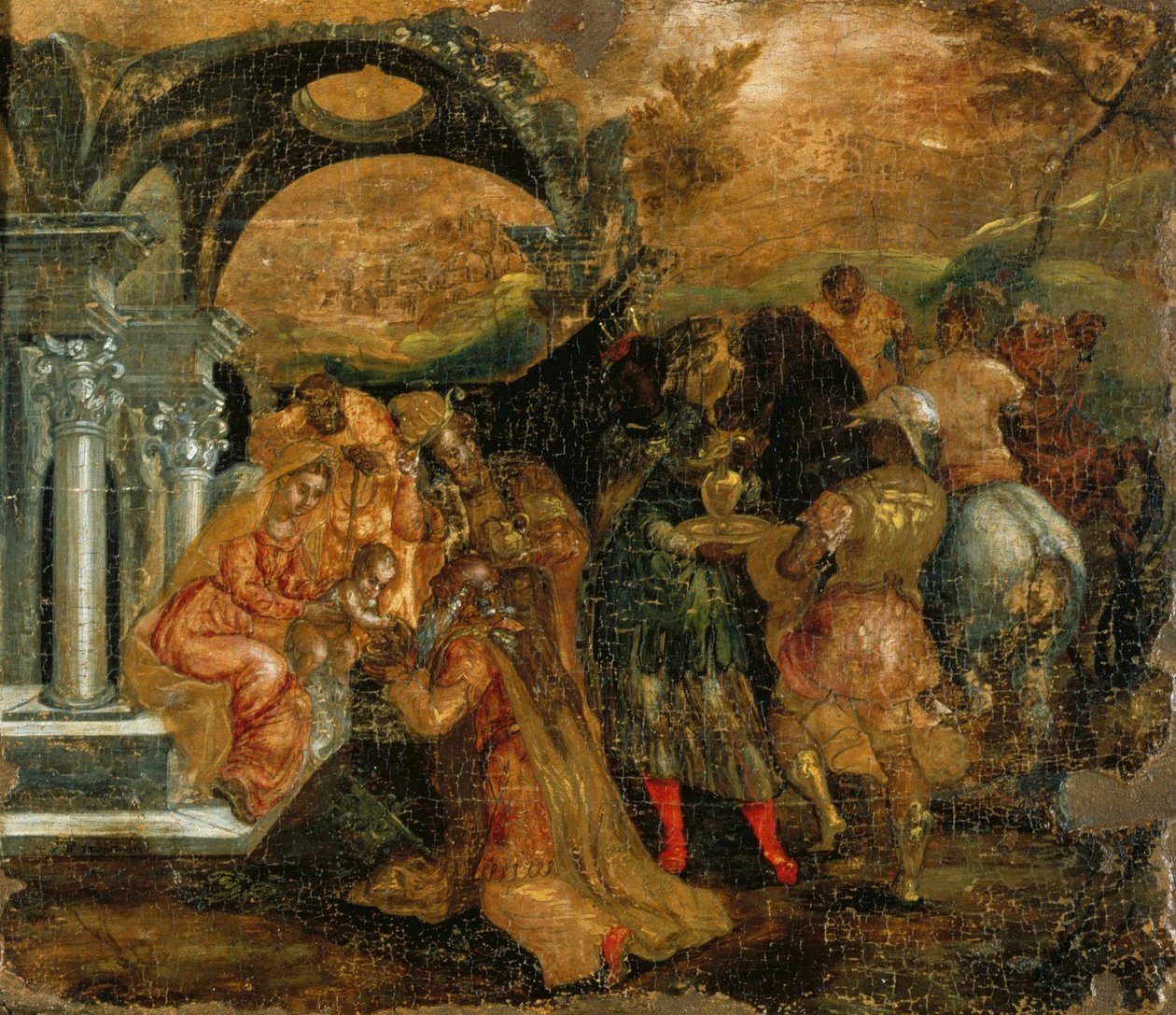Adoration of the Magi by El Greco