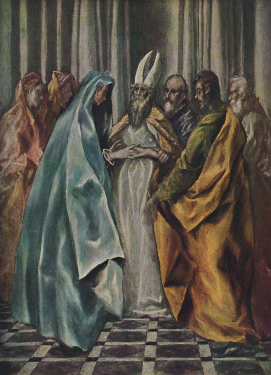 The Betrothal of the Virgin by El Greco