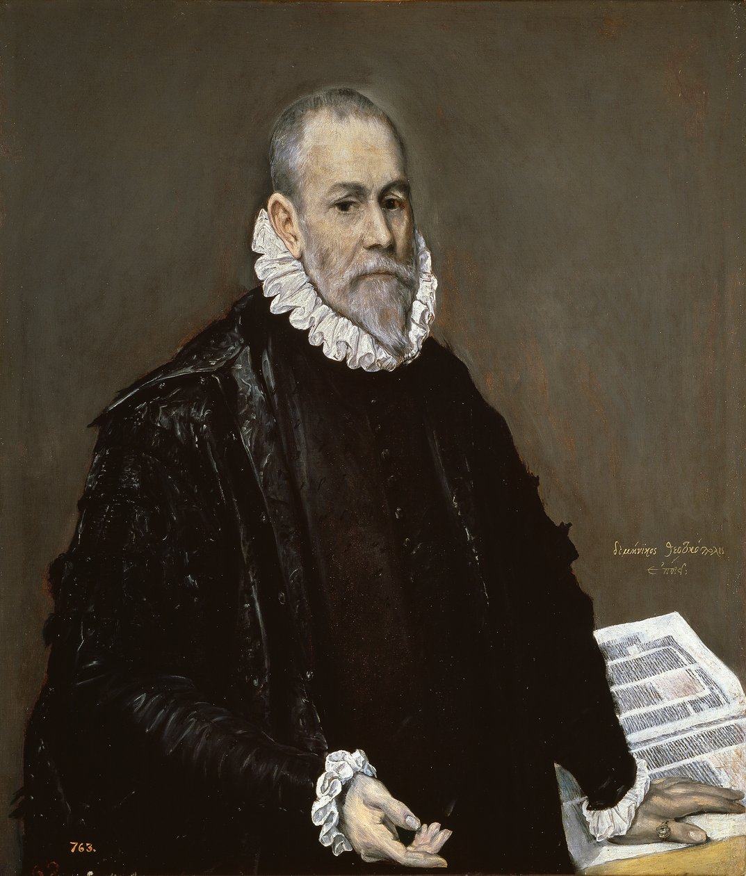 Portrait of Doctor Rodrigo de la Fuente by El Greco