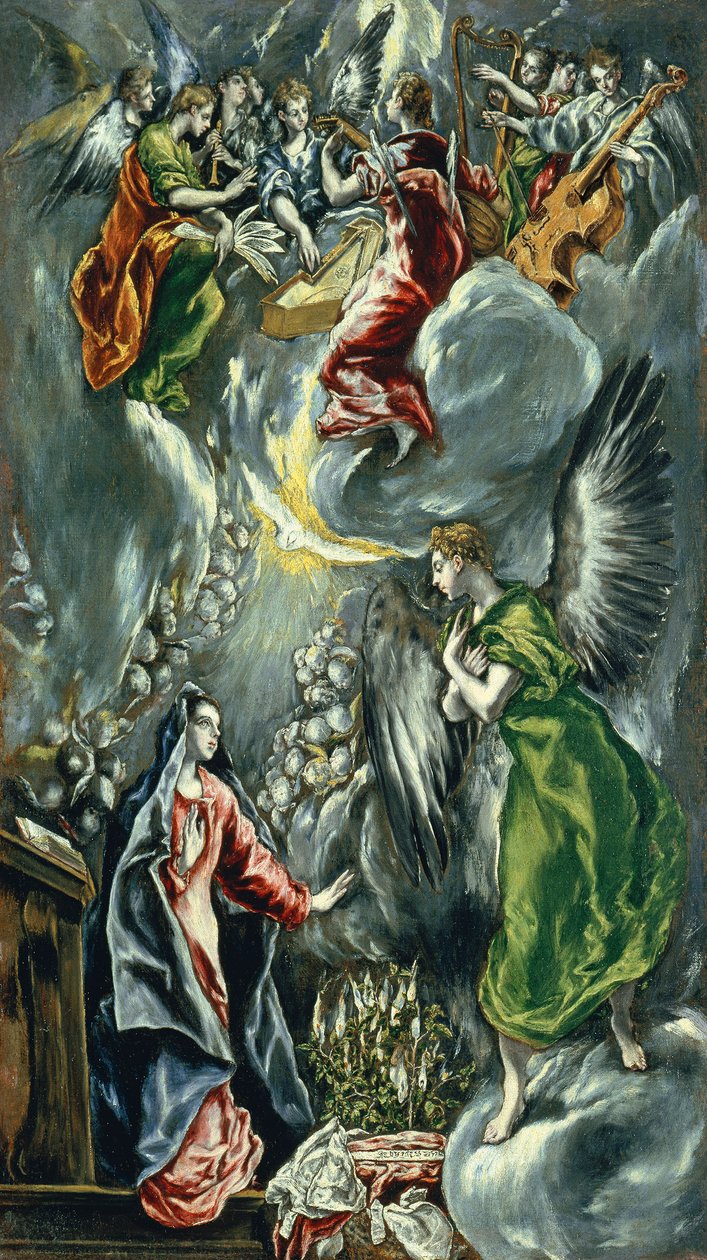 Annunciation by El Greco